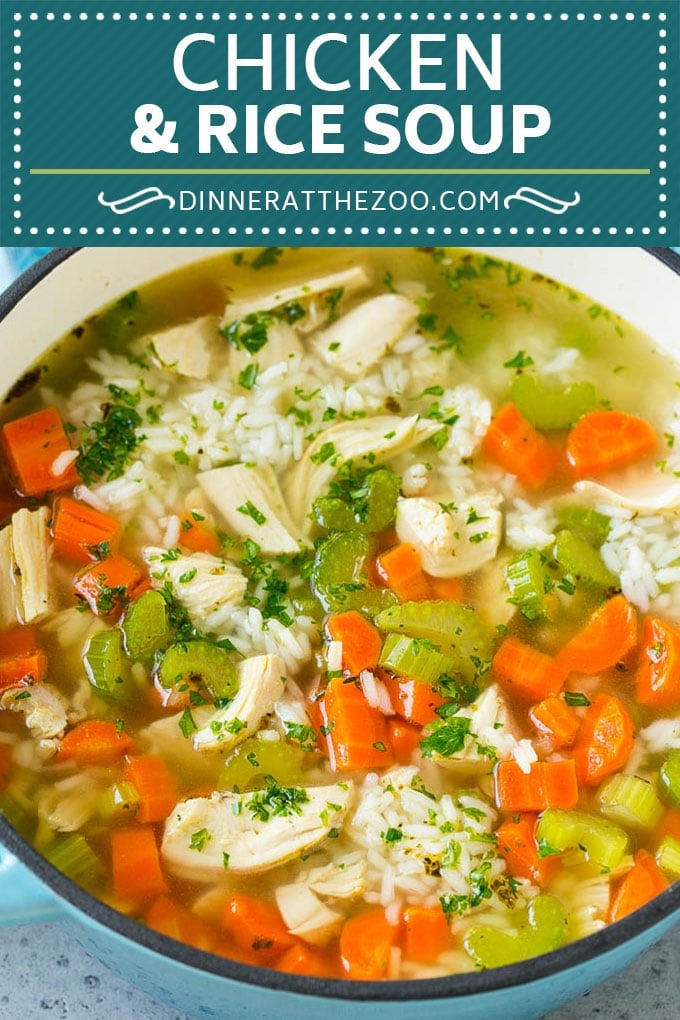 Chicken and Rice Soup Recipe | Homemade Chicken Soup | Easy Chicken Soup #soup #chicken #rice #dinner #glutenfree #comfortfood #dinneratthezoo