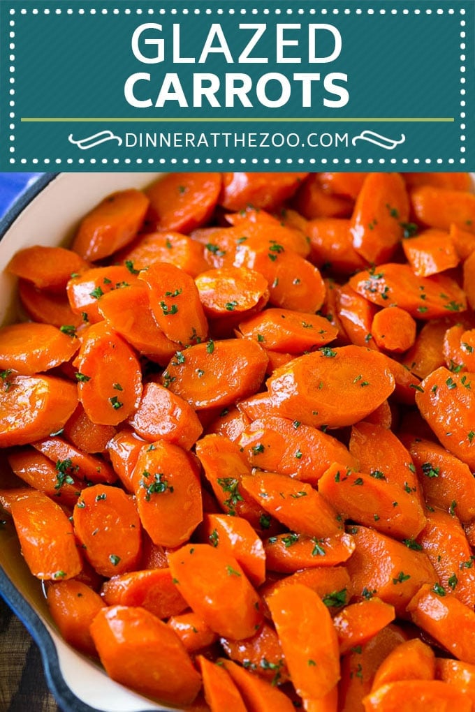 Glazed Carrots Recipe | Brown Sugar Carrots | Carrot Side Dish #carrots #brownsugar #sidedish #glutenfree #thanksgiving #fall #dinner #dinneratthezoo