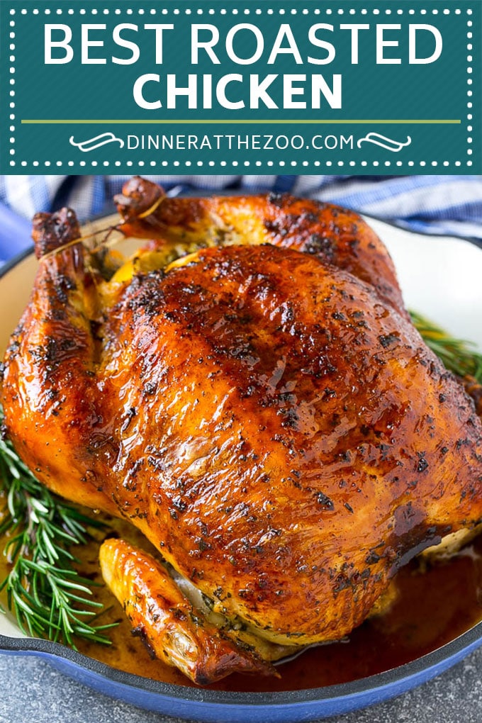 Roasted Chicken Recipe | Whole Roasted Chicken | Roast Chicken #chicken #dinner #lowcarb #keto #dinneratthezoo