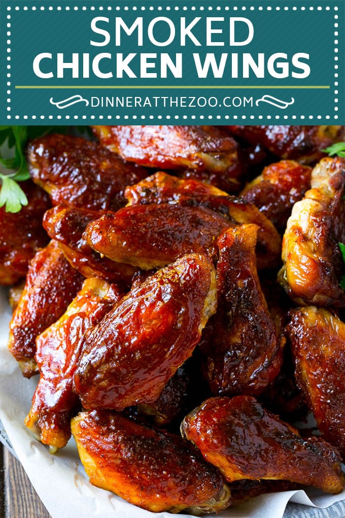 Smoked Chicken Wings | Barbecue Chicken Wings | BBQ Chicken Wings #chicken #wings #bbq #barbecue #appetizer #dinner #dinneratthezoo