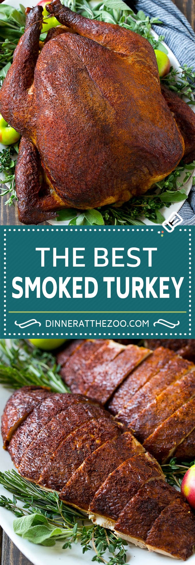 Smoked Turkey Recipe | Thanksgiving Turkey | Holiday Turkey #turkey #thanksgiving #christmas #dinner #dinneratthezoo #smoker