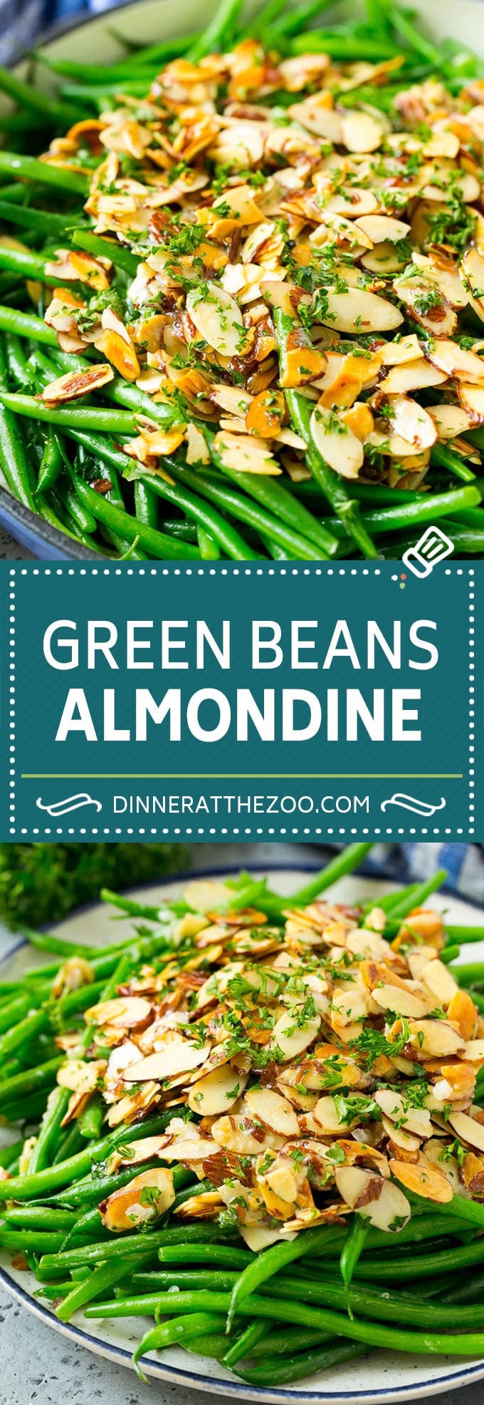 Green Beans Almondine Recipe | Green Beans with Almonds | Green Bean Recipe #greenbeans #almonds #sidedish #glutenfree #lowcarb #keto #dinner #dinneratthezoo