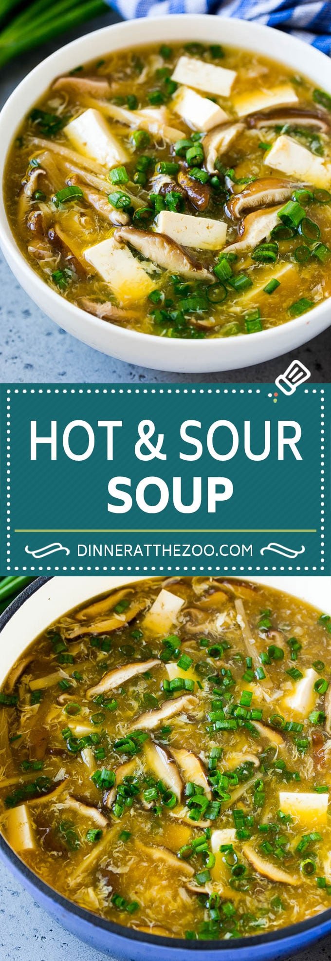 Hot and Sour Soup Recipe | Chinese Soup Recipe #soup #chinese #asian #dinner #vegetarian #tofu #mushrooms #dinneratthezoo