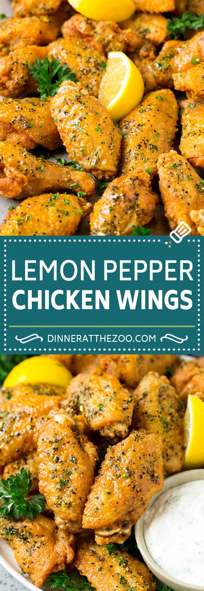 Lemon Pepper Wings Recipe | Lemon Pepper Chicken | Fried Chicken Wings #chicken #chickenwings #wings #appetizer #lemon #dinner #dinneratthezoo