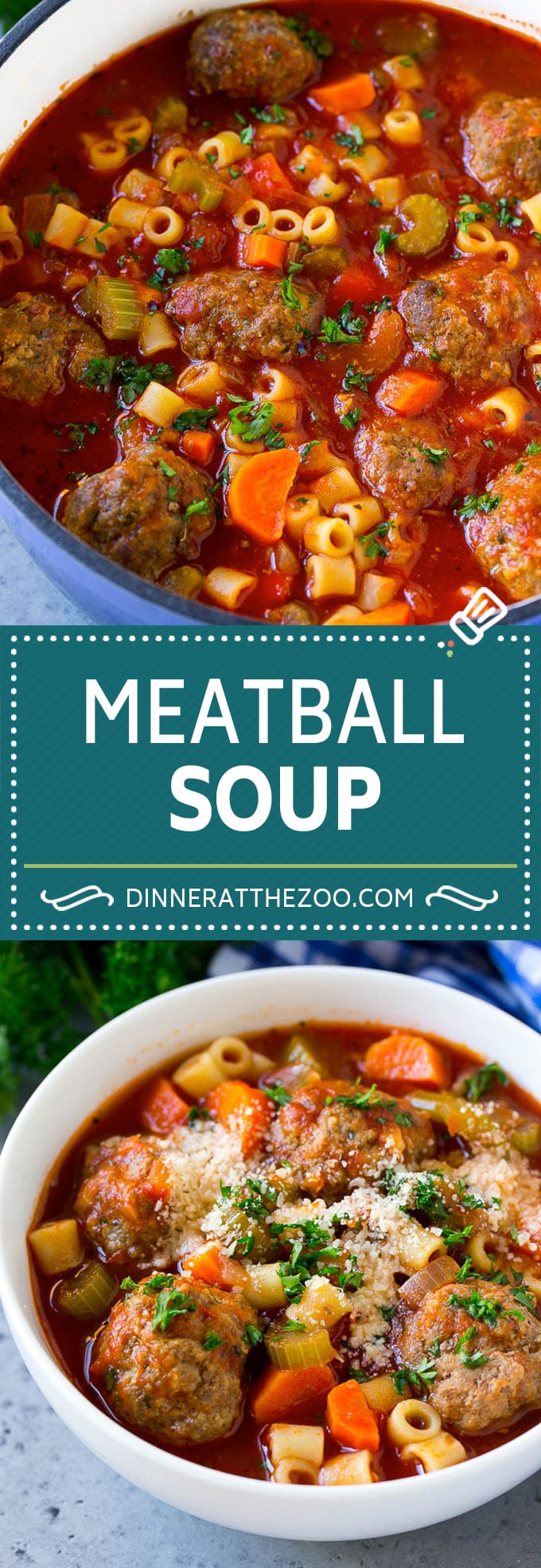 Italian Meatball Soup Recipe | Meatball Soup | Beef Meatballs #meatballs #beef #soup #italian #dinner #dinneratthezoo #comfortfood