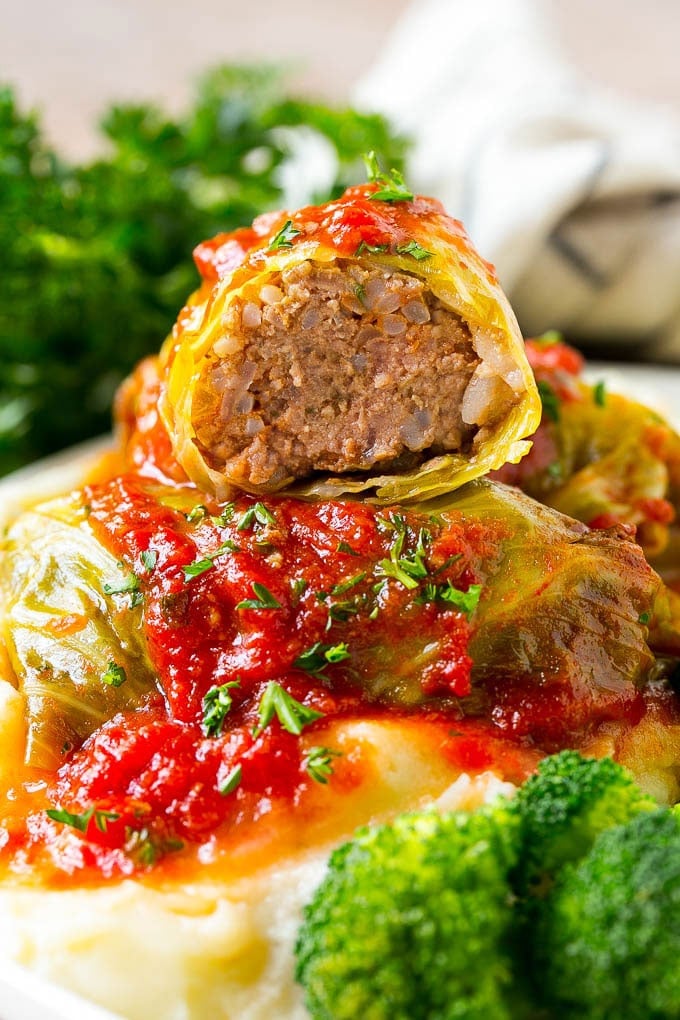 Stuffed Cabbage Rolls Dinner the Zoo