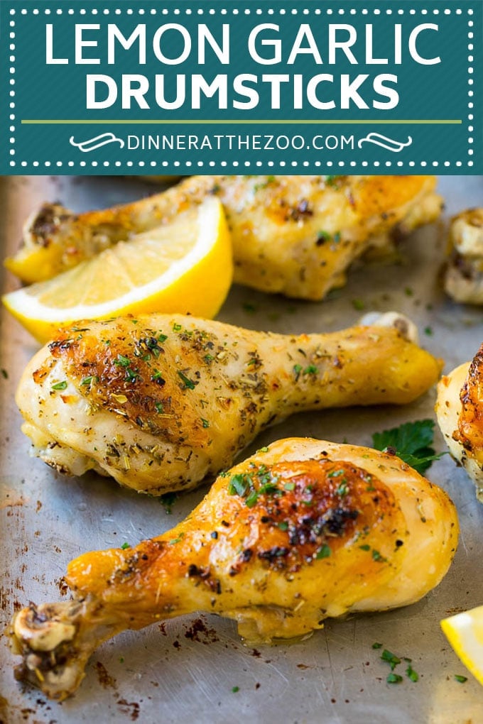 Baked Chicken Drumsticks Recipe | Roasted Chicken Drumsticks | Garlic and Herb Chicken #dinner #chicken #garlic #glutenfree #lowcarb #keto #cleaneating #dinneratthezoo