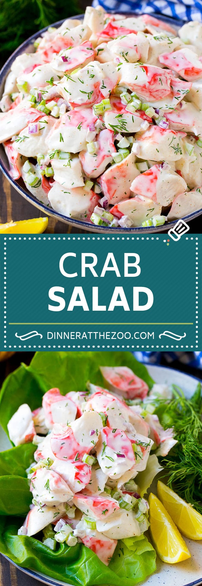 Crab Salad Recipe - Dinner at the Zoo