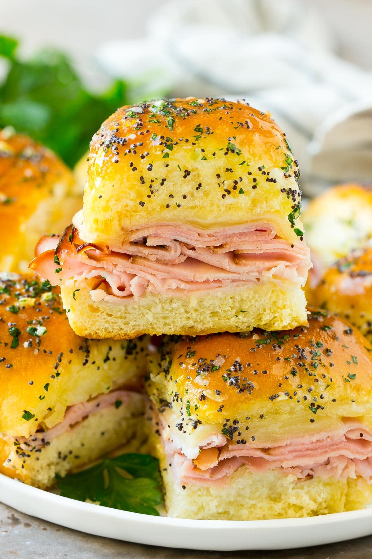 Easy Ham and Cheese Sliders