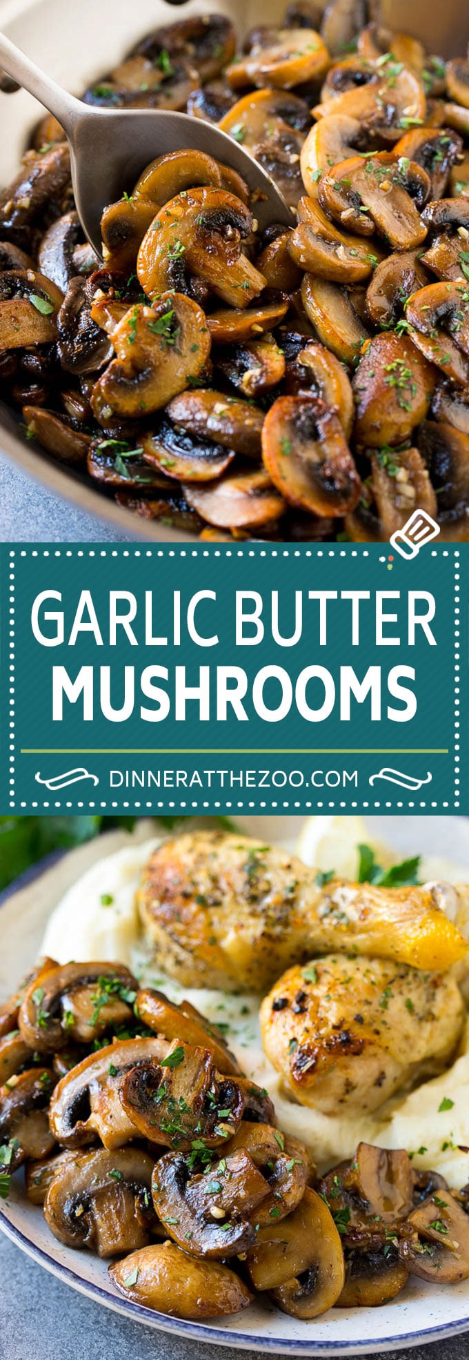 Sauteed Mushrooms Recipe | Garlic Butter Mushrooms | Steakhouse Mushrooms #mushrooms #garlic #butter #lowcarb #keto #sidedish #dinner #dinneratthezoo