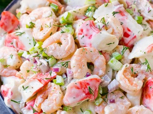 Seafood Salad Supreme Recipe