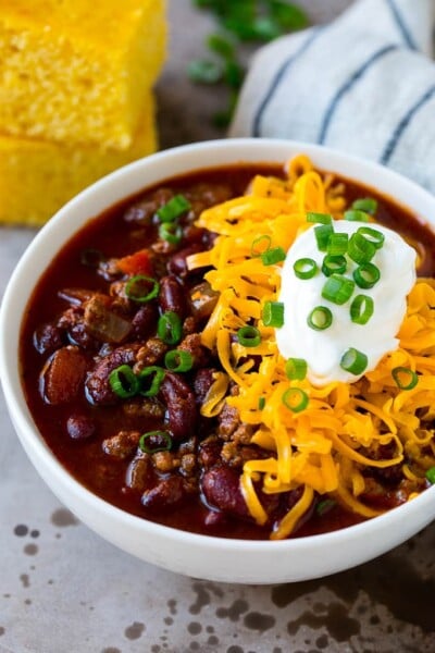 Slow Cooker Chili - Dinner at the Zoo