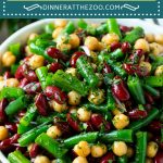 Three Bean Salad Recipe | Bean Salad | Green Bean Salad | Chickpea Salad #salad #beans #vegetables #vegetarian #glutenfree #dinneratthezoo