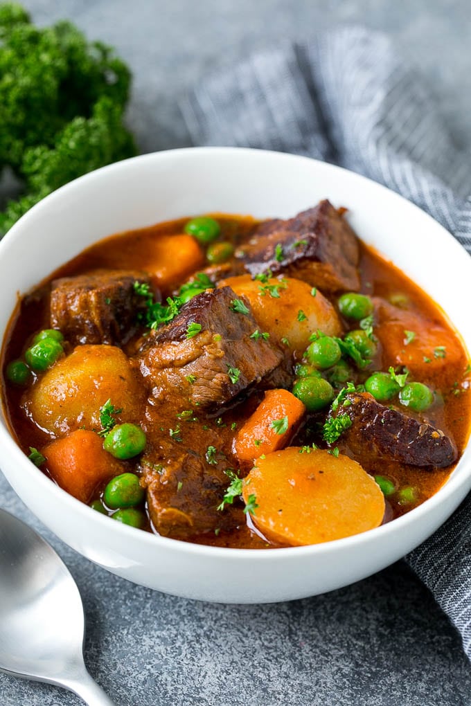 Instant Pot Beef Stew - Dinner at the Zoo