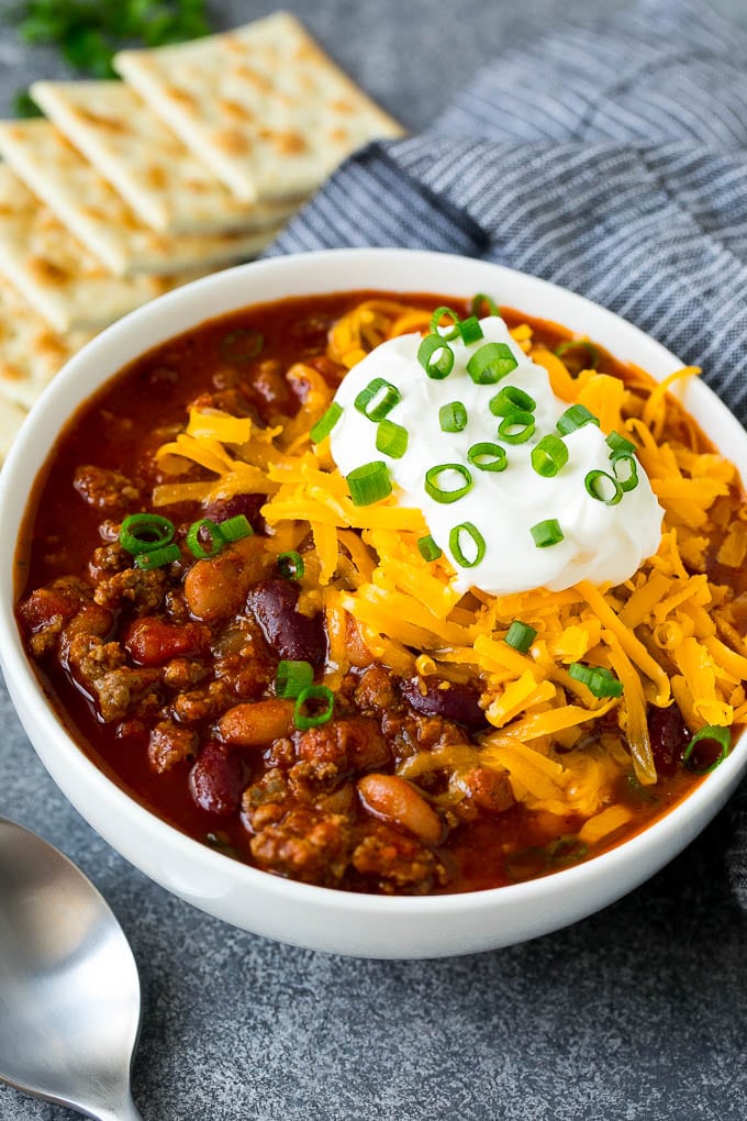 The Best Chili Recipe - Sugar Spun Run