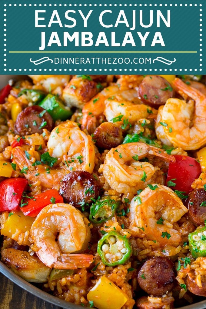 Jambalaya Recipe | One Pot Meal | Chicken Dinner #chicken #shrimp #cajun #rice #onepot #dinner #dinneratthezoo #glutenfree