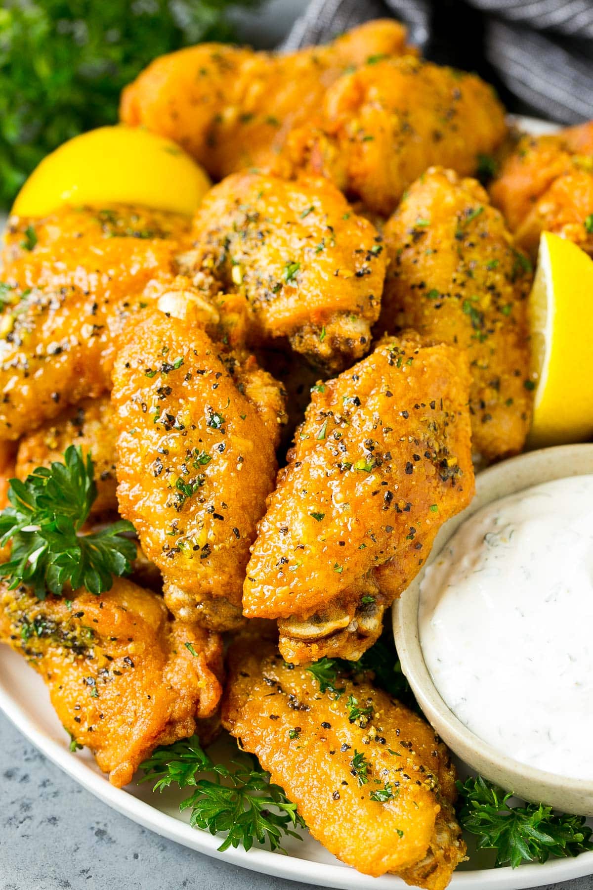 Lemon Pepper Wings - Dinner at the Zoo