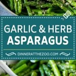 Sauteed Asparagus Recipe | Asparagus Side Dish | Easy Asparagus Recipe #asparagus #garlic #butter #sidedish #glutenfree #keto #lowcarb #dinner #dinneratthezoo