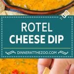 Rotel Dip Recipe | Mexican Cheese Dip | Beef and Cheese Dip | Velveeta Dip #dip #appetizer #hamburger #tomatoes #cheese #dinneratthezoo