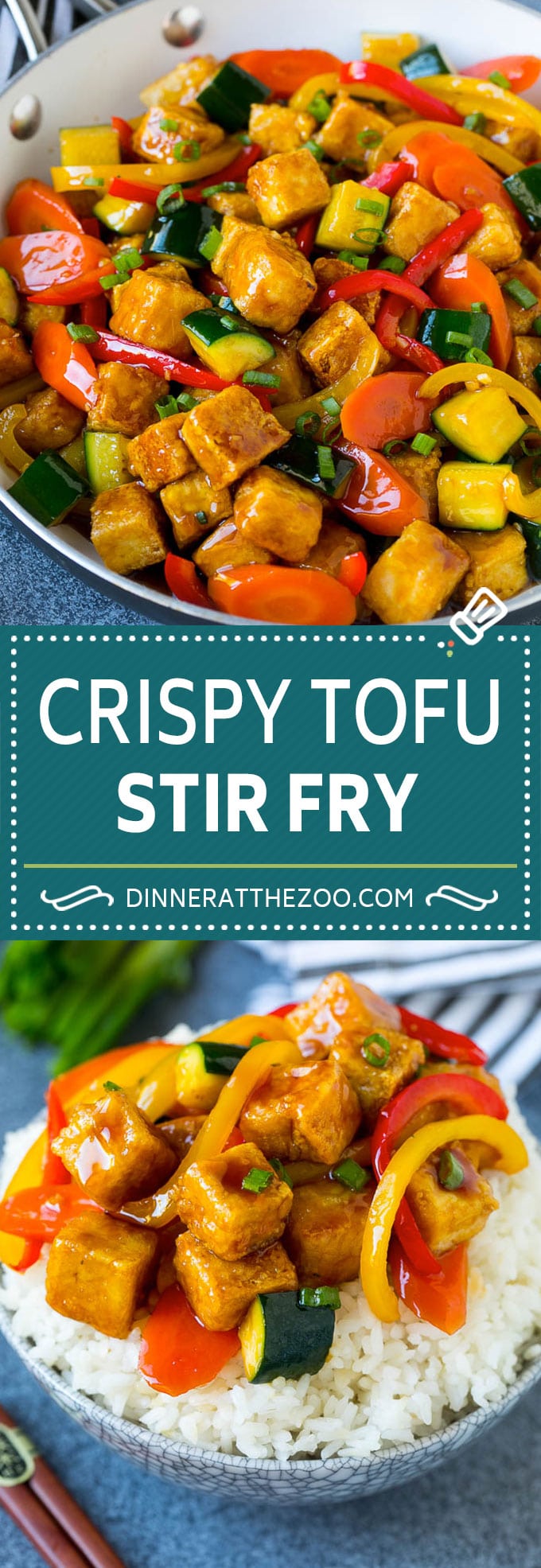 Tofu Stir Fry Recipe | Crispy Tofu | Tofu and Vegetables | Vegetable Stir Fry #tofu #vegetarian #stirfry #zucchini #dinner #meatless #dinneratthezoo