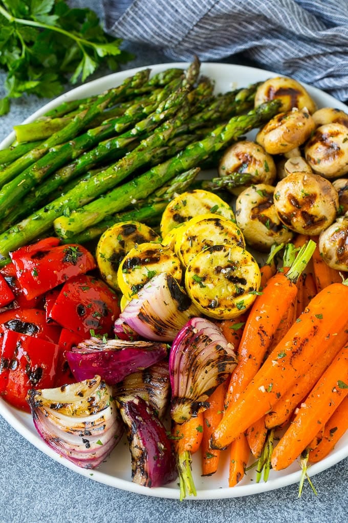 Grilled vegetables