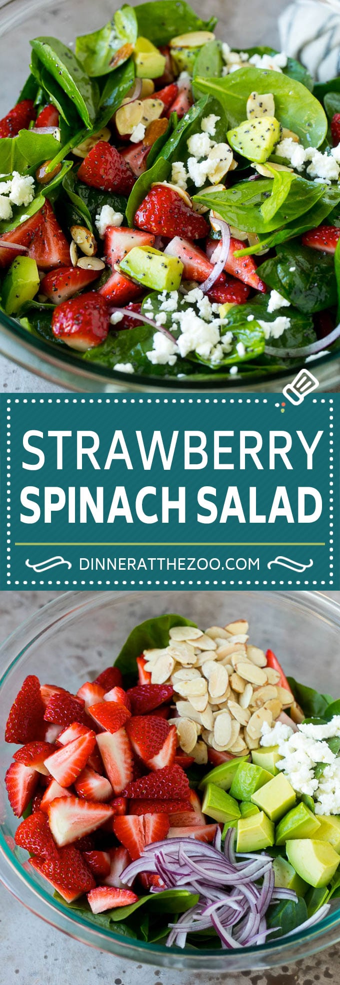 Strawberry Spinach Salad Dinner At The Zoo