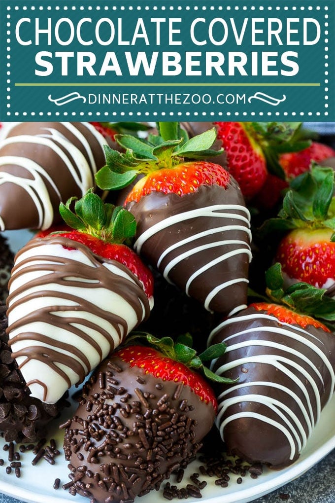 Chocolate Covered Strawberries Recipe | Chocolate Dipped Strawberries | Strawberry Dessert #chocolate #strawberry #glutenfree #dessert #dinneratthezoo