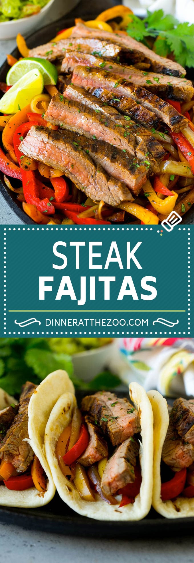 Steak Fajitas Recipe | Beef Fajitas | Steak Recipe #fajitas #steak #beef #mexicanfood #dinner #dinneratthezoo