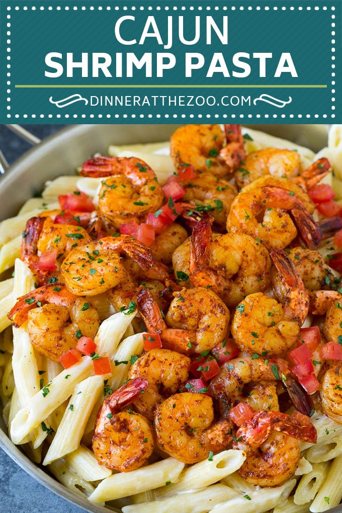 Cajun Shrimp Pasta Recipe | Shrimp Pasta | Creamy Pasta #pasta #shrimp #cajun #dinner #dinneratthezoo