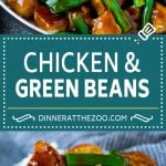 Chicken and Green Beans Recipe | Chicken and Green Bean Stir Fry | Chicken Stir Fry #chicken #greenbeans #healthy #stirfry #cleaneating #dinner #dinneratthezoo