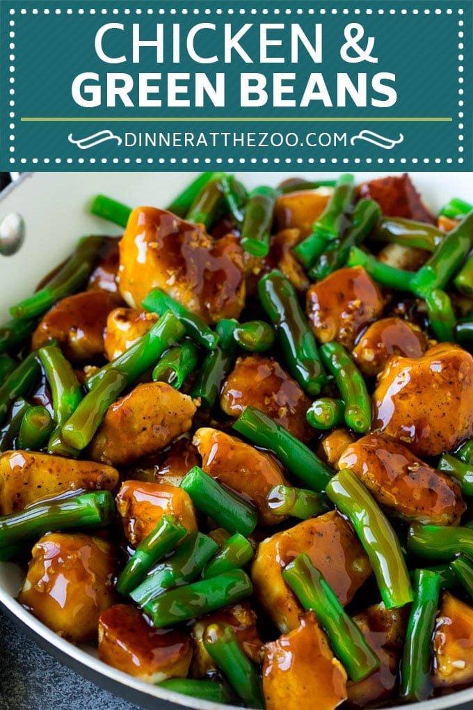 Chicken and Green Beans Recipe | Chicken and Green Bean Stir Fry | Chicken Stir Fry #chicken #greenbeans #healthy #stirfry #cleaneating #dinner #dinneratthezoo