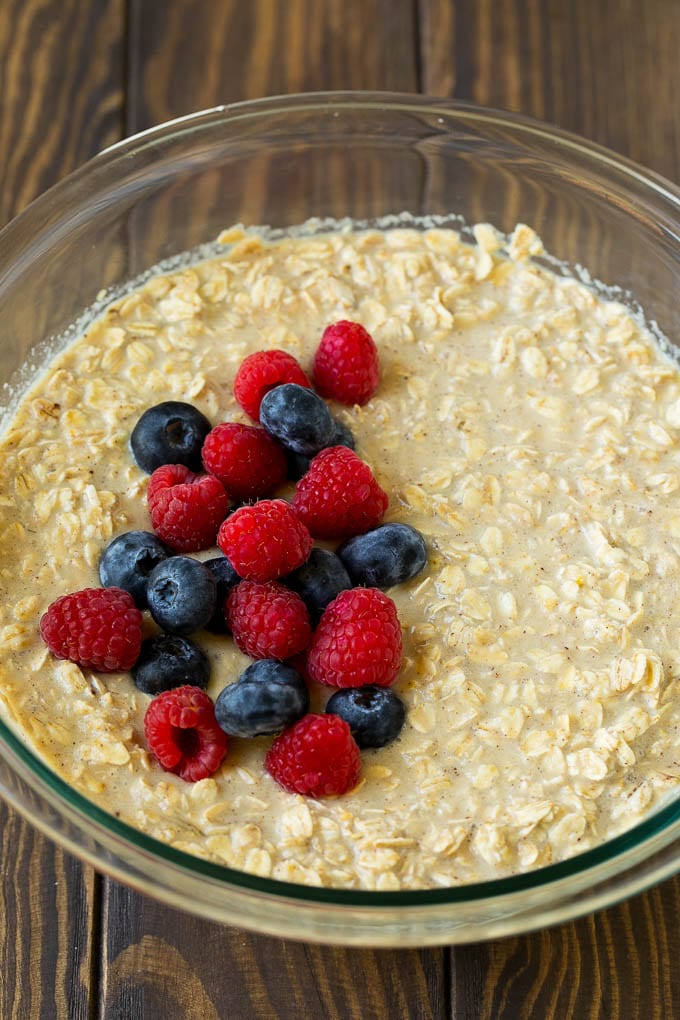 Baked Oatmeal Recipe - Dinner at the Zoo