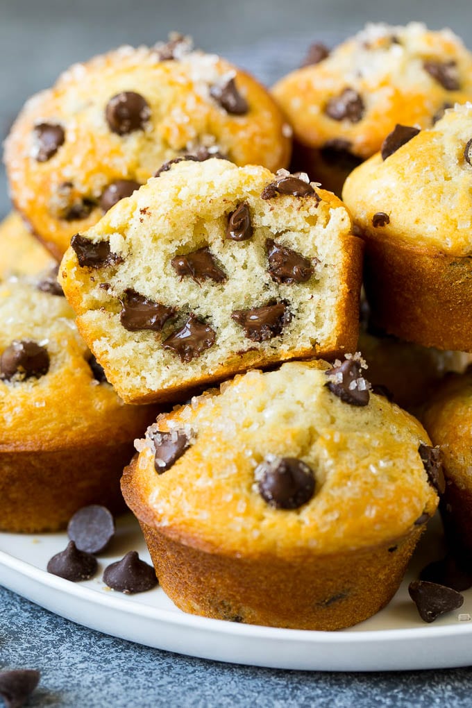 Moist Chocolate Chip Muffins Recipe