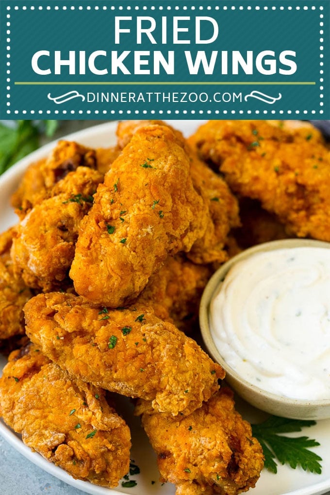 Fried Chicken Wings Recipe | Chicken Wings #chicken #chickenwings #appetizer #snack #dinner #dinneratthezoo