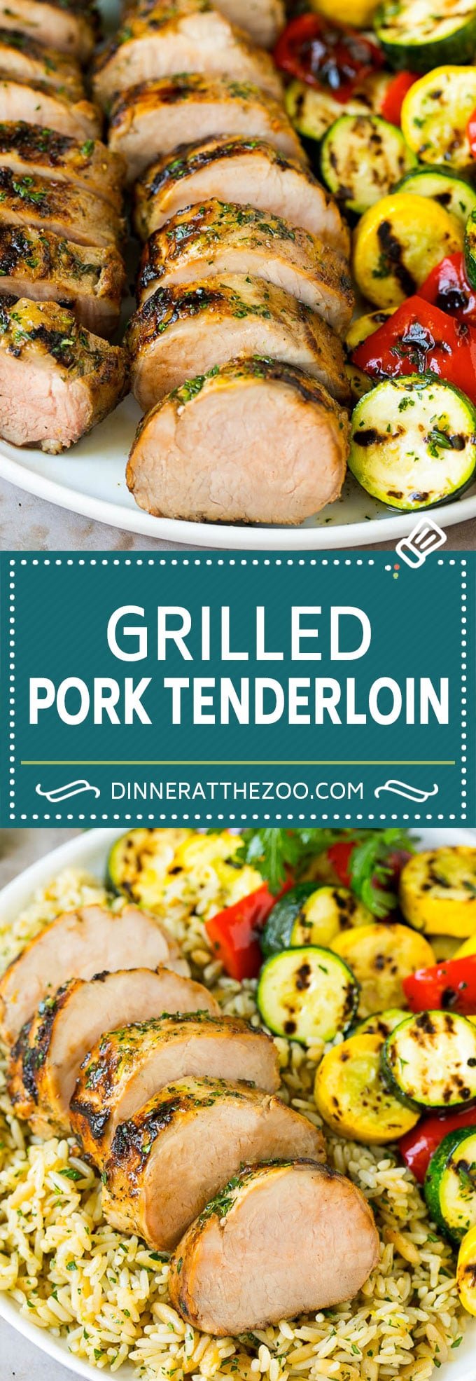 Grilled Pork Tenderloin Recipe | Grilled Pork #pork #grilling #marinade #dinner #dinneratthezoo