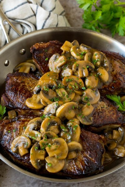 Mushroom Steak Sauce - Dinner at the Zoo