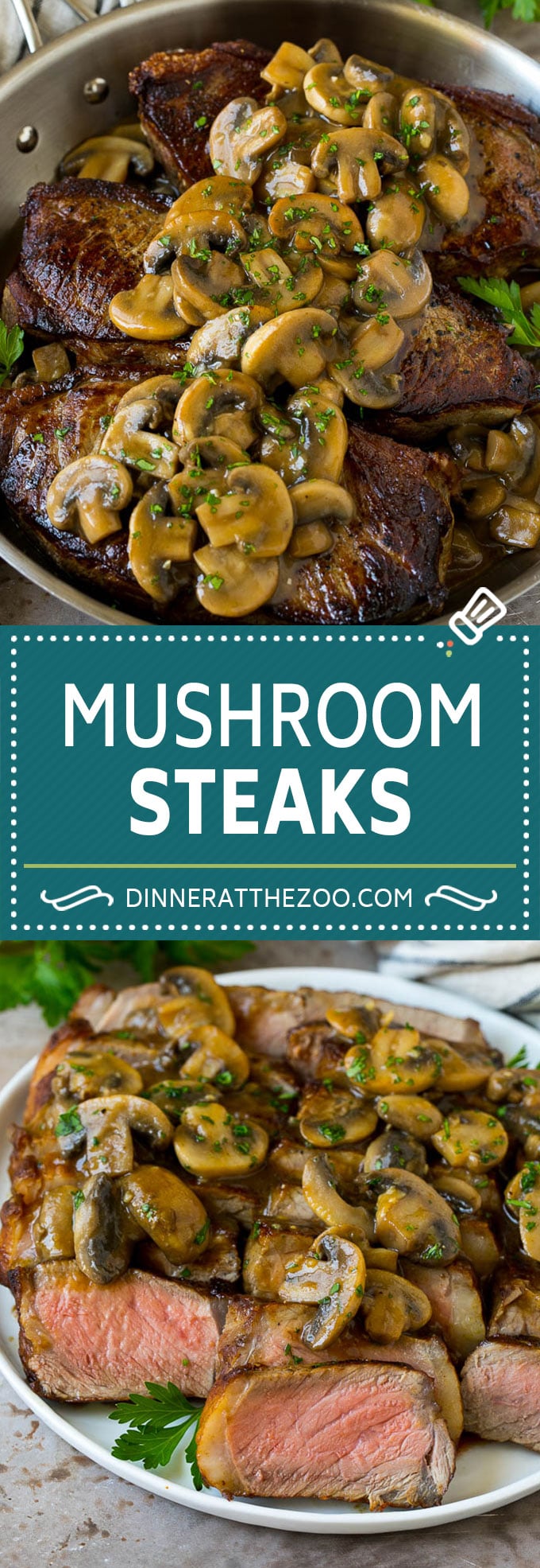 Mushroom Steak Sauce Recipe #mushrooms #steak #beef #dinner #dinneratthezoo