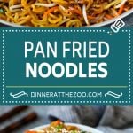 Pan Fried Noodles | Noodle Stir Fry #vegetarian #noodles #stirfry #veggies #dinner #dinneratthezoo