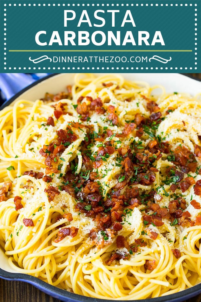 Pasta Carbonara Recipe | Bacon Pasta #pasta #bacon #cheese #dinner #dinneratthezoo