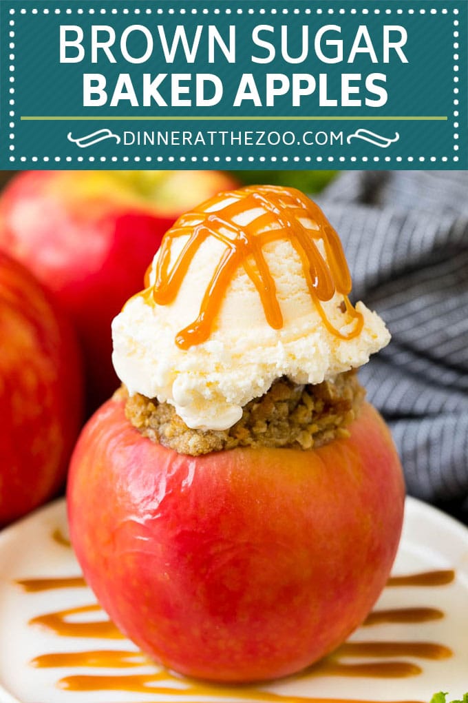 Baked Apples | Stuffed Apples #apples #fall #dessert #sweettooth #dinneratthezoo