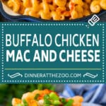 Buffalo Chicken Mac and Cheese Recipe | Spicy Macaroni and Cheese #chicken #buffalochicken #macandcheese #cheese #dinner #pasta #dinneratthezoo