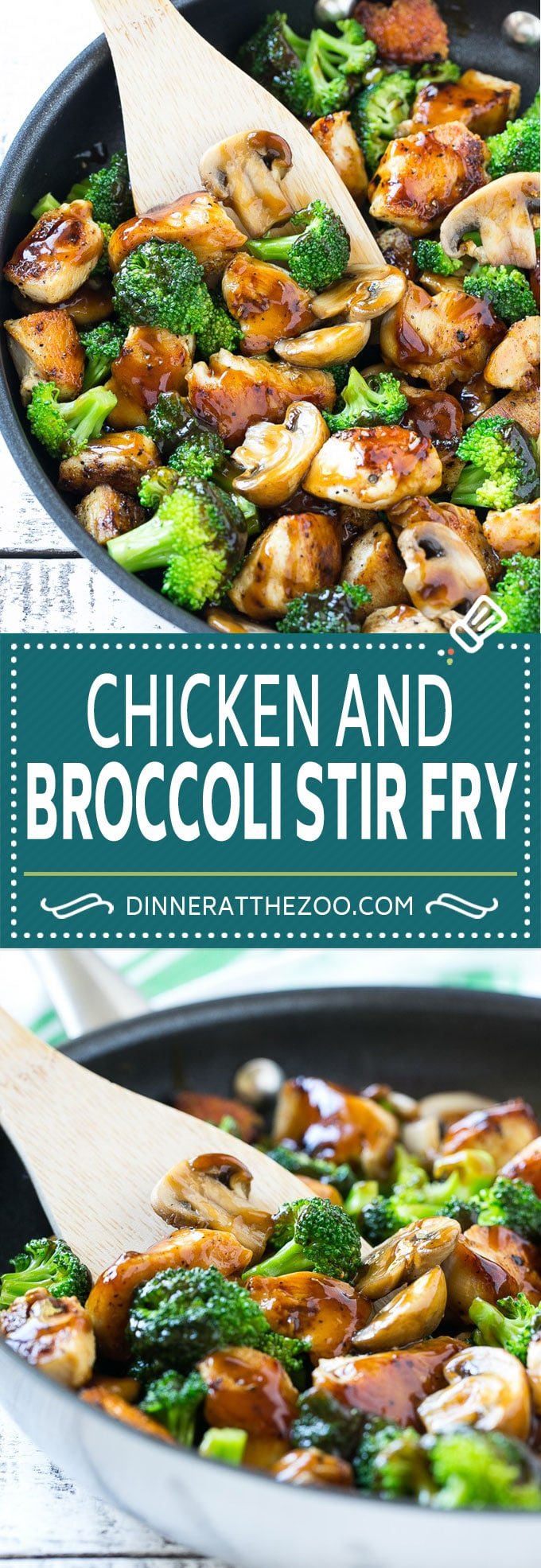 Chicken and Broccoli Stir Fry Recipe | Chicken Stir Fry #chicken #stirfry #broccoli #mushrooms #dinner #healthy #dinneratthezoo