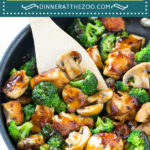 This recipe for chicken and broccoli stir fry is a classic dish of chicken sauteed with fresh broccoli florets and coated in a savory sauce.