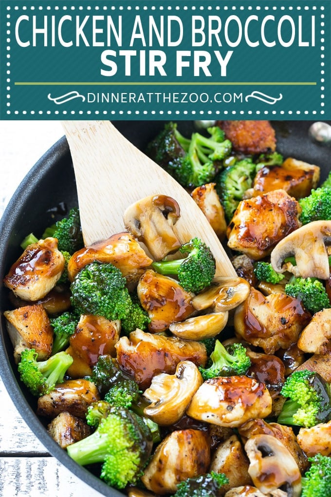 Chicken and Broccoli Stir Fry - Dinner at the Zoo