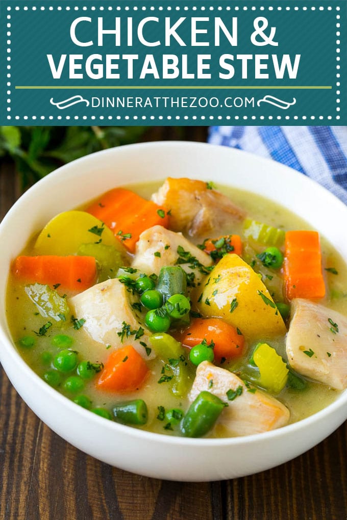 Chicken Stew Recipe | Chicken and Vegetable Soup #stew #soup #chicken #potatoes #comfortfood #dinner #dinneratthezoo