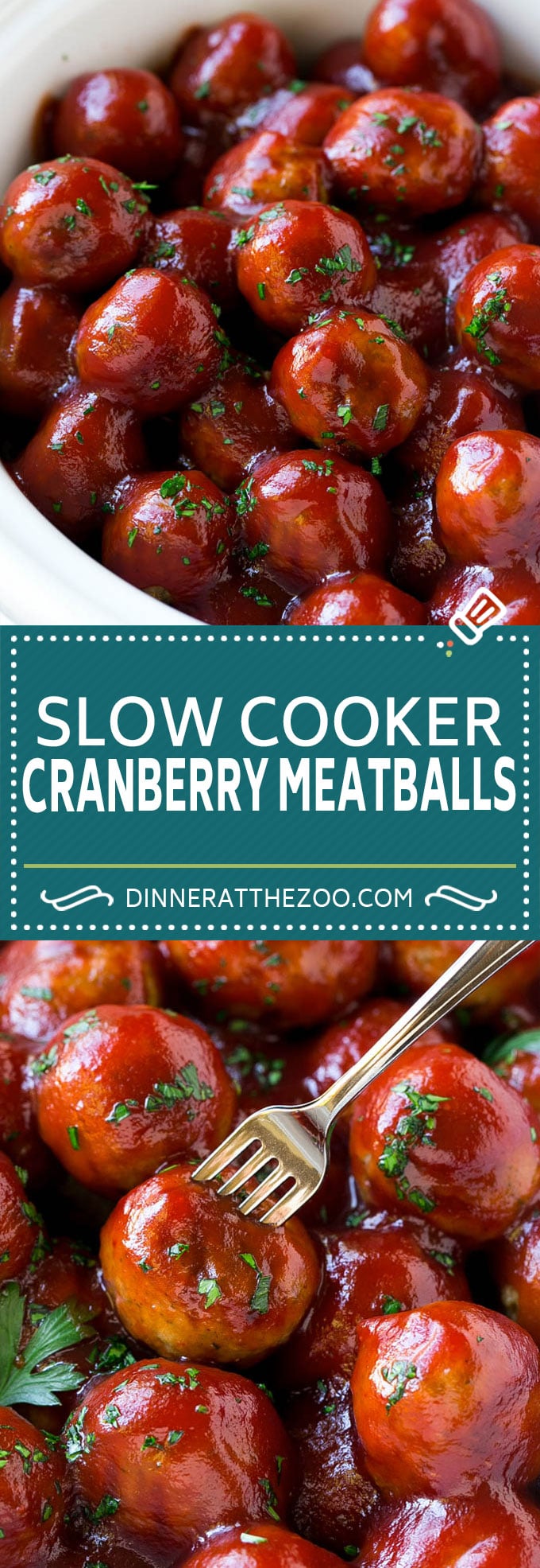 Cranberry Meatballs Recipe | Slow Cooker Meatballs | Slow Cooker Appetizer | Crockpot Meatballs #meatballs #cranberry #appetizer #slowcooker #crockpot #dinneratthezoo