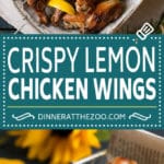 Lemon Chicken Wings Recipe | Baked Chicken Wings #chicken #chickenwings #lemon #appetizer #dinner #dinneratthezoo
