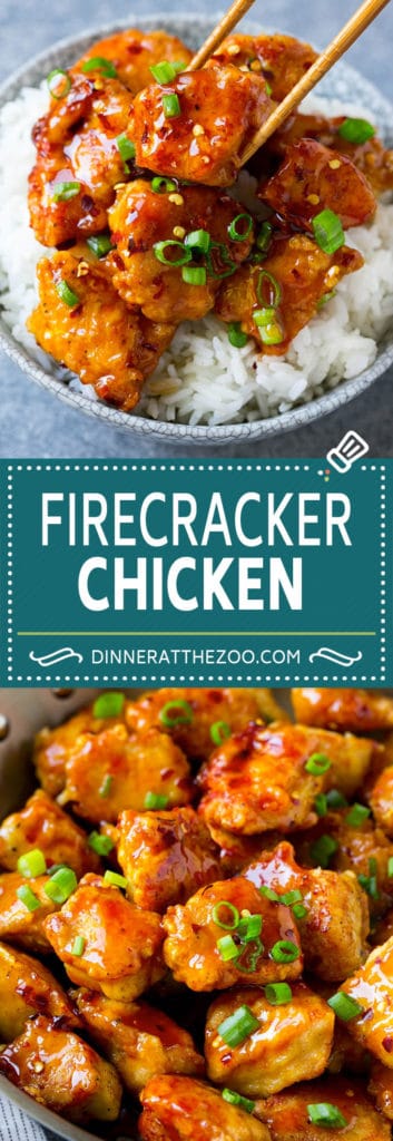Firecracker Chicken - Dinner at the Zoo
