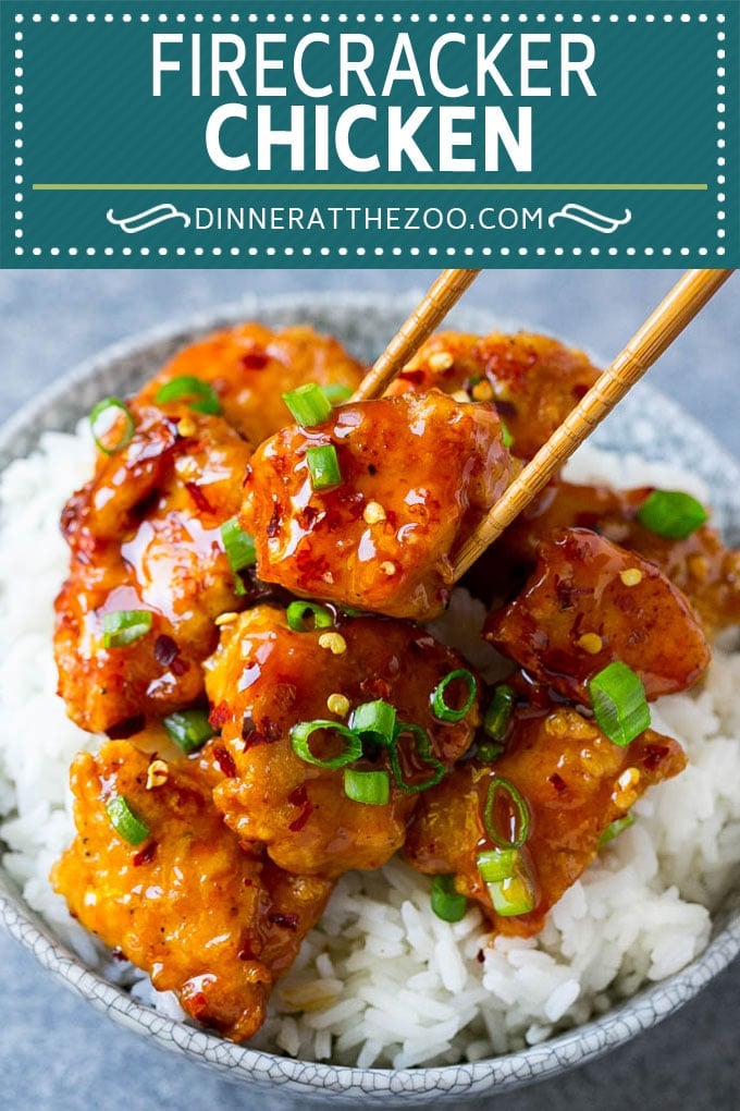Firecracker Chicken Recipe | Asian Chicken | Spicy Chicken Recipe #chicken #stirfry #dinner #dinneratthezoo