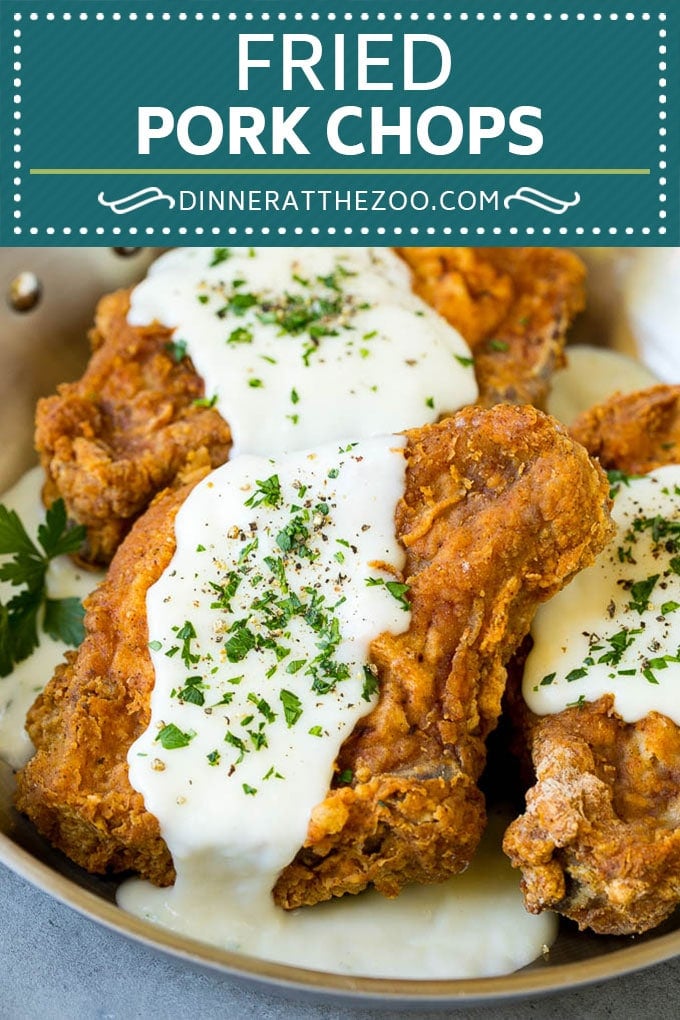 Fried Pork Chops Recipe | Pork Chop Recipe #porkchops #pork #dinner #dinneratthezoo #comfortfood